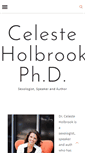 Mobile Screenshot of drcelesteholbrook.com